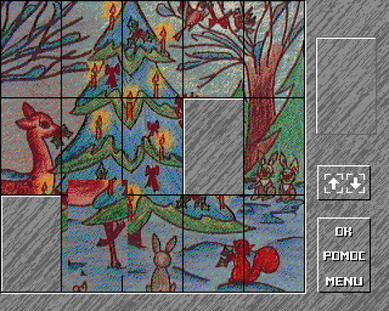 Ami Puzzle: Wersja Swiateczna Screenshot 9 (Amiga 500)