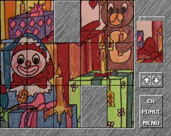 Ami Puzzle: Wersja Swiateczna Screenshot 10 (Amiga 500)