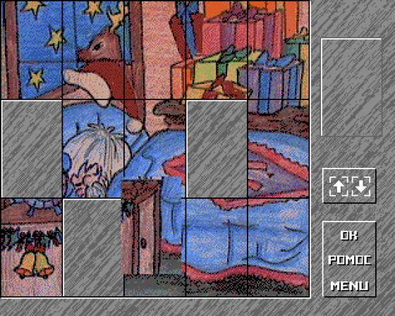 Ami Puzzle: Wersja Swiateczna Screenshot 15 (Amiga 500)