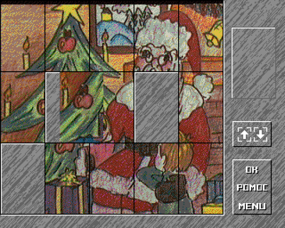 Ami Puzzle: Wersja Swiateczna Screenshot 17 (Amiga 500)