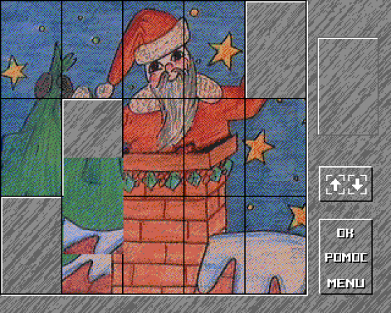 Ami Puzzle: Wersja Swiateczna Screenshot 20 (Amiga 500)