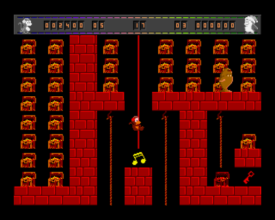 Aunt Arctic Adventure Screenshot 6 (Amiga 500)