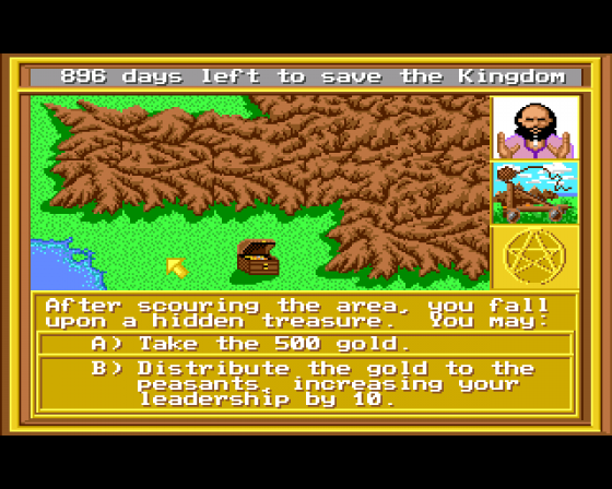 King's Bounty Screenshot 13 (Amiga 500)