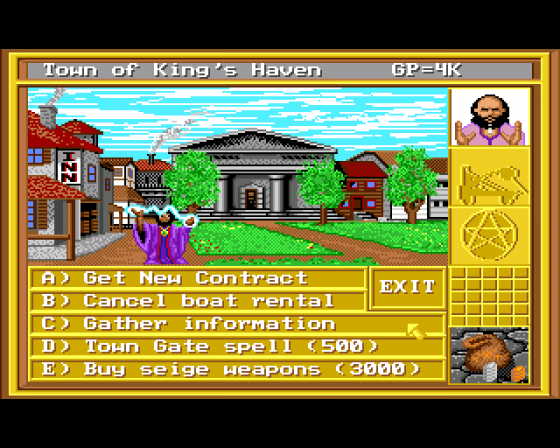 King's Bounty Screenshot 19 (Amiga 500)