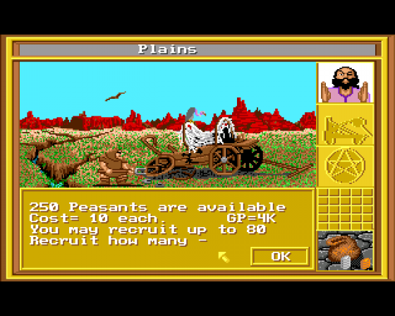 King's Bounty Screenshot 21 (Amiga 500)