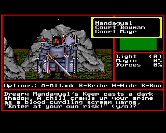 Might and Magic Screenshot 10 (Amiga 500)