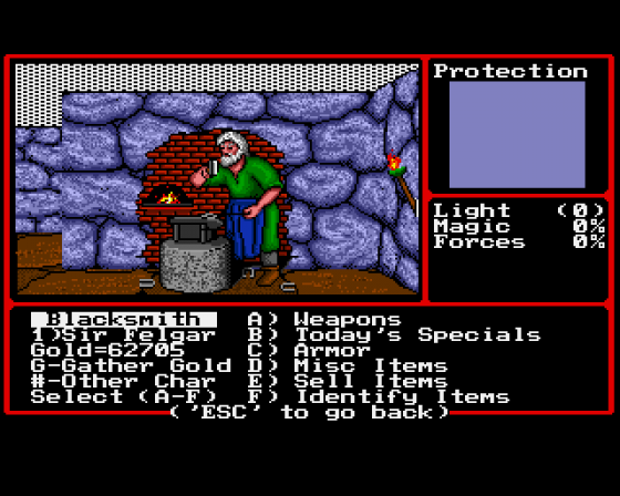 Might And Magic 2 Screenshot 5 (Amiga 500)