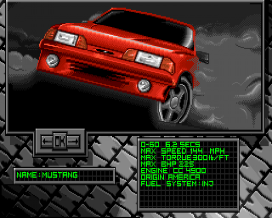 Burning Rubber Screenshot 14 (Amiga 500)