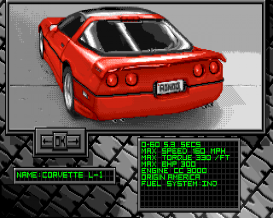 Burning Rubber Screenshot 16 (Amiga 500)