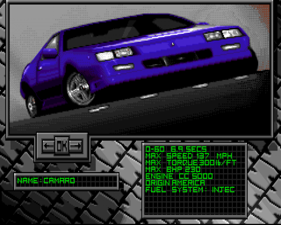 Burning Rubber Screenshot 20 (Amiga 500)