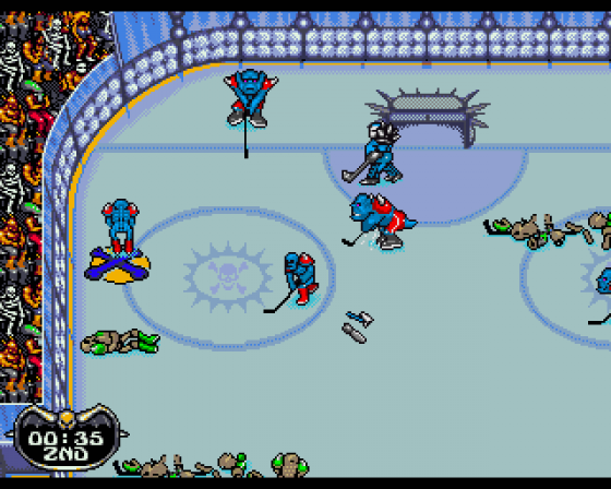 Mutant League Hockey Screenshot 8 (Amiga 500)