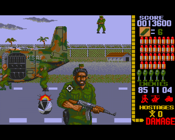 Operation Wolf Screenshot 16 (Amiga 500)