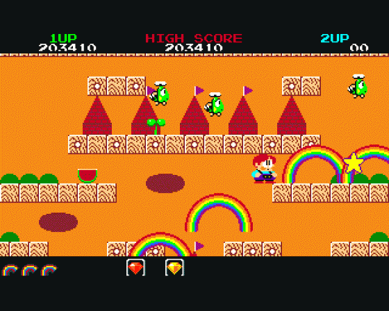 Rainbow Islands Screenshot 16 (Amiga 500)