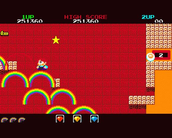 Rainbow Islands Screenshot 21 (Amiga 500)