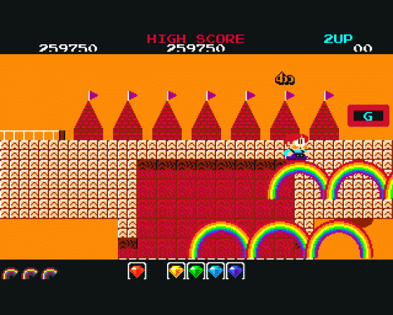 Rainbow Islands Screenshot 23 (Amiga 500)