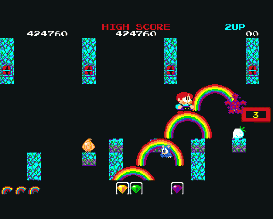 Rainbow Islands Screenshot 32 (Amiga 500)