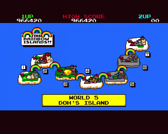 Rainbow Islands Screenshot 65 (Amiga 500)