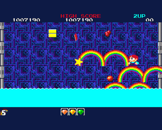 Rainbow Islands Screenshot 74 (Amiga 500)