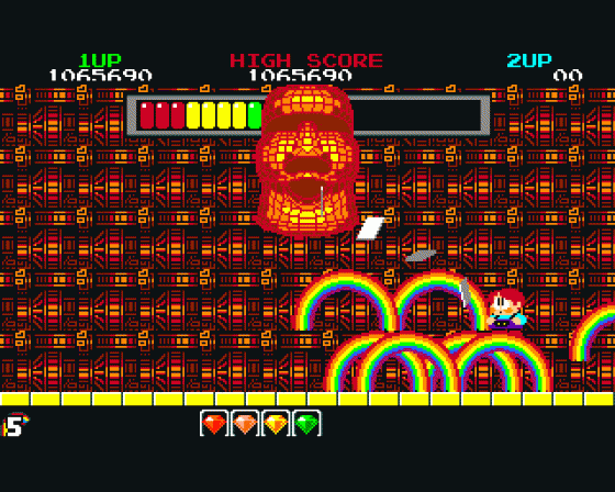 Rainbow Islands Screenshot 78 (Amiga 500)