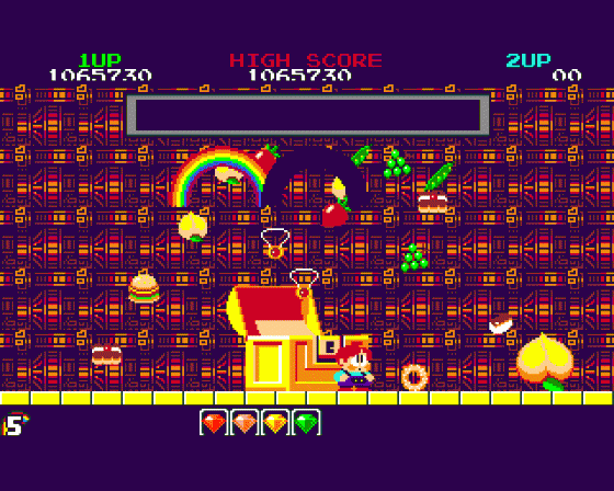 Rainbow Islands Screenshot 80 (Amiga 500)