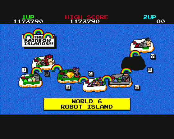 Rainbow Islands Screenshot 81 (Amiga 500)