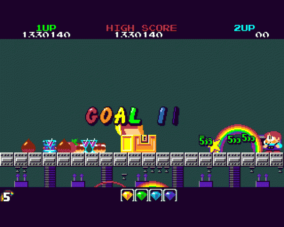 Rainbow Islands Screenshot 87 (Amiga 500)