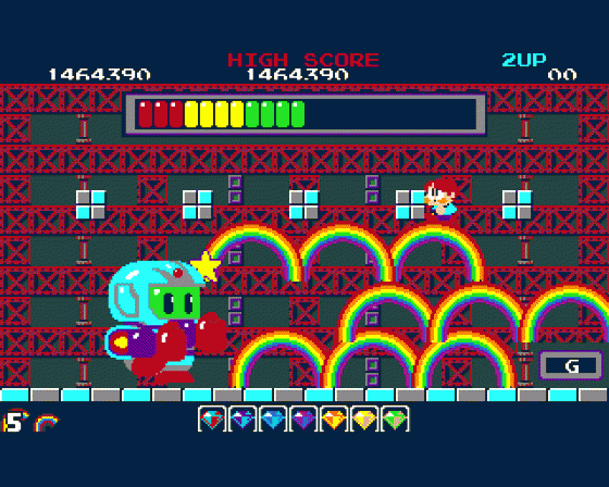 Rainbow Islands Screenshot 91 (Amiga 500)