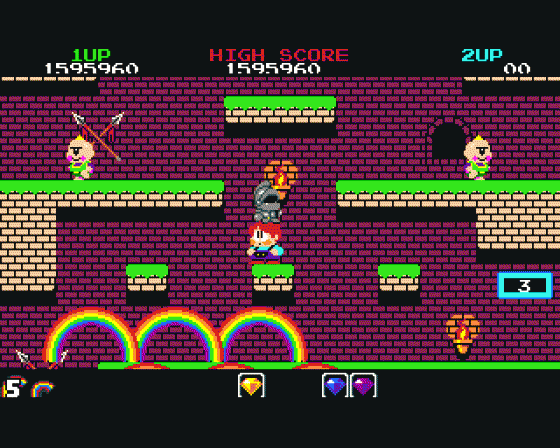 Rainbow Islands Screenshot 96 (Amiga 500)