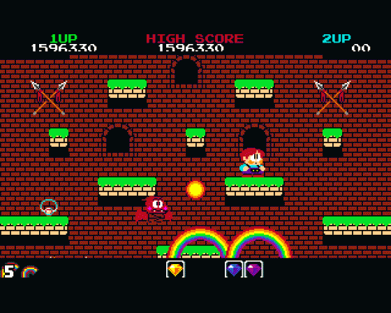 Rainbow Islands Screenshot 97 (Amiga 500)