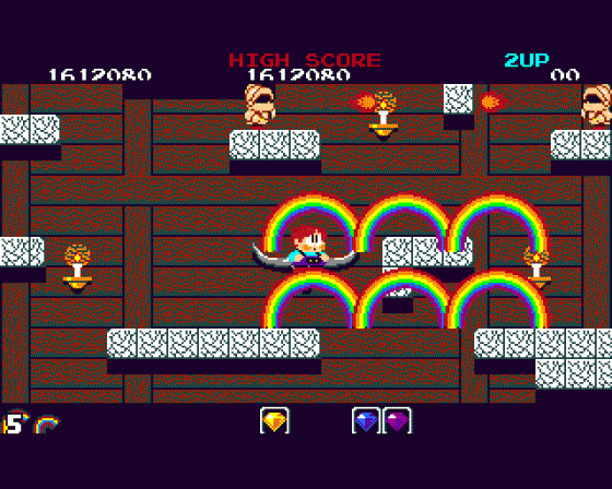 Rainbow Islands Screenshot 100 (Amiga 500)