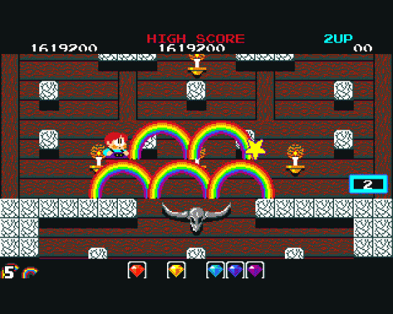 Rainbow Islands Screenshot 101 (Amiga 500)