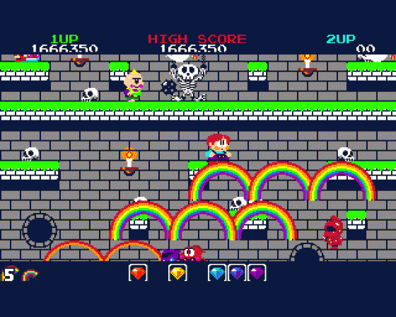 Rainbow Islands Screenshot 107 (Amiga 500)