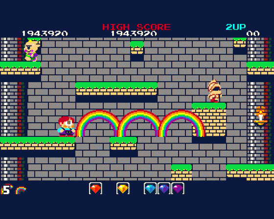 Rainbow Islands Screenshot 112 (Amiga 500)