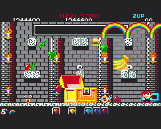 Rainbow Islands Screenshot 117 (Amiga 500)