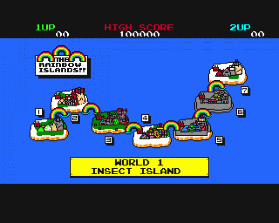 Rainbow Islands Screenshot 126 (Amiga 500)