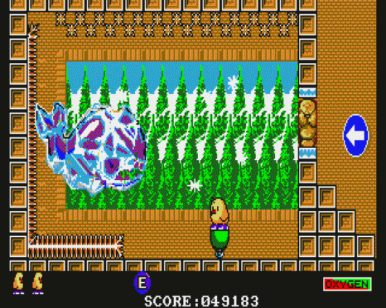 The New Zealand Story Screenshot 12 (Amiga 500)