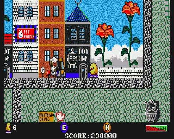 The New Zealand Story Screenshot 18 (Amiga 500)