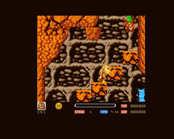 Toki Screenshot 21 (Amiga 500)