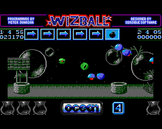 Wizball Screenshot 5 (Amiga 500)