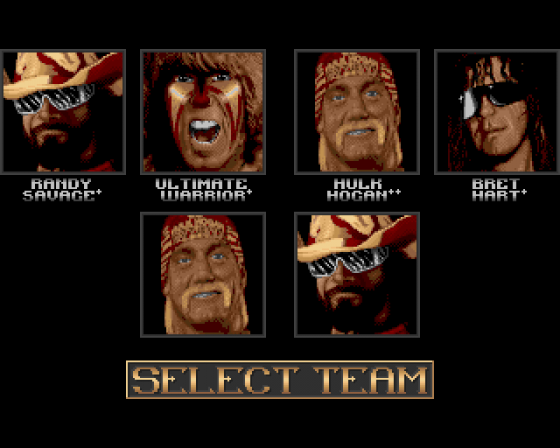 WWF European Rampage Tour Screenshot 6 (Amiga 500)