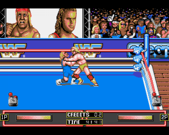 WWF WrestleMania Screenshot 5 (Amiga 500)