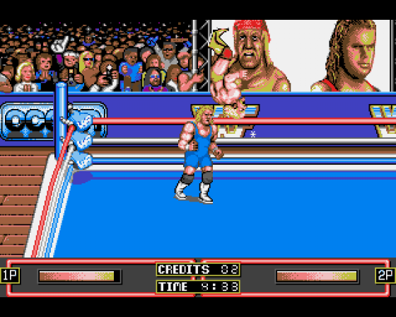 WWF WrestleMania Screenshot 6 (Amiga 500)