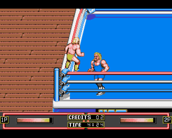 WWF WrestleMania Screenshot 7 (Amiga 500)