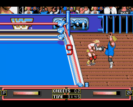 WWF WrestleMania Screenshot 8 (Amiga 500)