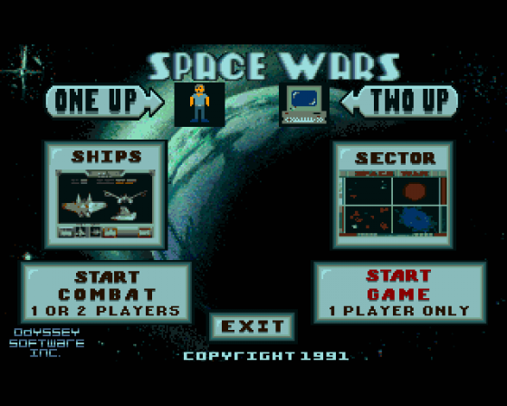 Space Wars Screenshot 20 (Amiga 500)