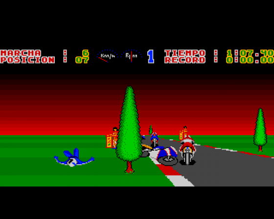 Angel Nieto Pole 500 Screenshot 5 (Amiga 500)