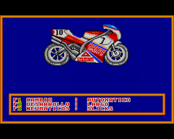 Angel Nieto Pole 500 Screenshot 6 (Amiga 500)