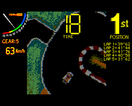 Virtual Karting Screenshot 8 (Amiga 500)