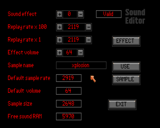 Shoot-'Em-Up Construction Kit Screenshot 13 (Amiga 500)