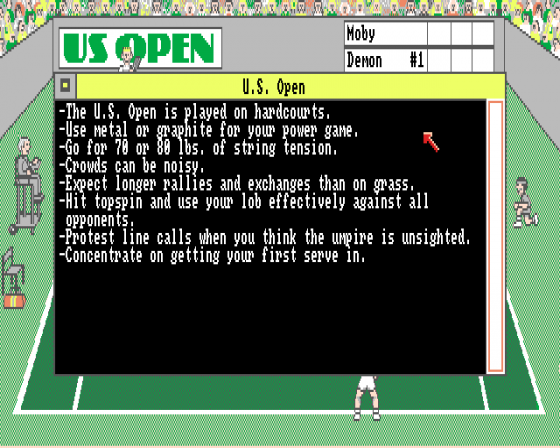 Grand Slam Screenshot 7 (Amiga 500)